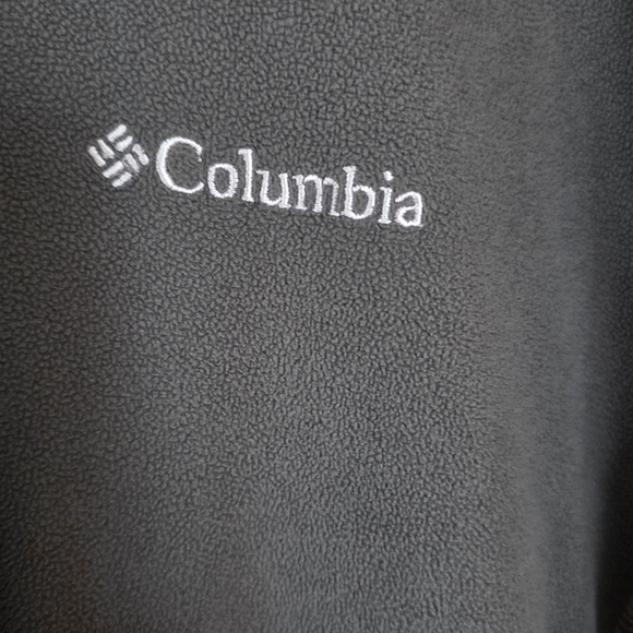 Columbia Men's Dark Gray Fleece Performance Pullover - Picture 2 of 4